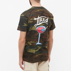 Tired Skateboards Dirty Martini T-Shirt