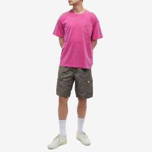 AAPE Now Silicon Badge Cargo Shorts