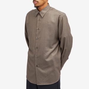 Auralee Superlight Checked Wool Shirt