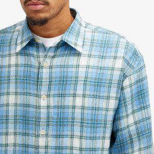 Auralee Wool Check Shirt