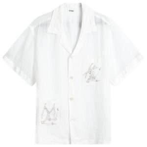 BODE Skiers Embroidered Vacation Shirt