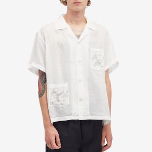 BODE Skiers Embroidered Vacation Shirt