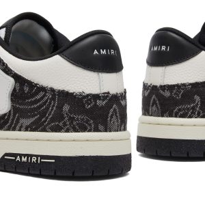 AMIRI Bandana Denim Skel Top Low Sneaker