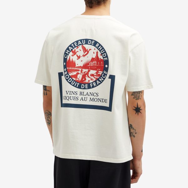 Rhude Bordeaux Wine T-Shirt