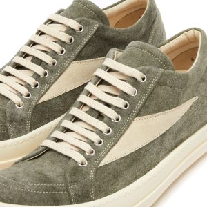 Rick Owens DRKSHDW Moleskin Vintage Sneakers