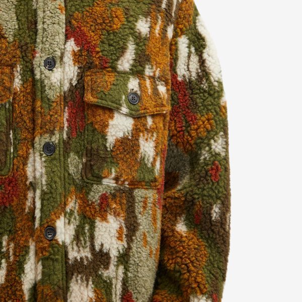 Isabel Marant Kervon Wool Camo Overshirt