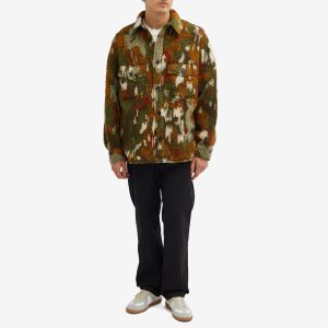 Isabel Marant Kervon Wool Camo Overshirt