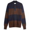 Oliver Spencer Knitted Polo Shirt