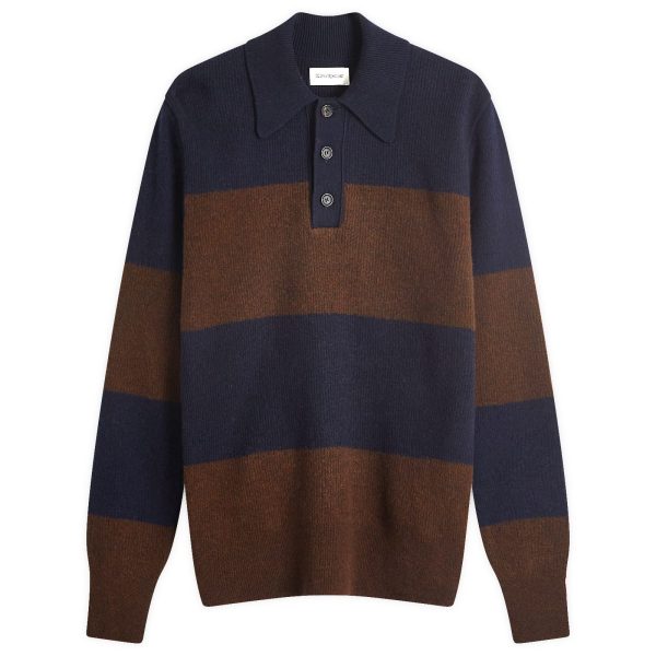 Oliver Spencer Knitted Polo Shirt