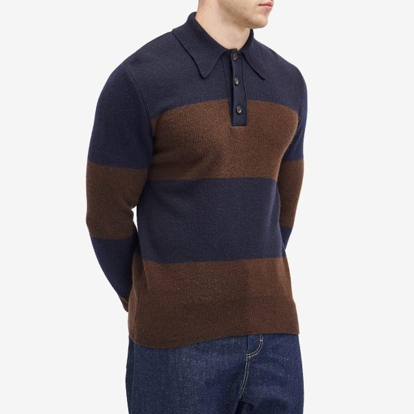 Oliver Spencer Knitted Polo Shirt