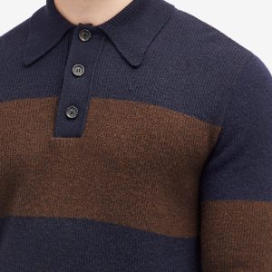 Oliver Spencer Knitted Polo Shirt