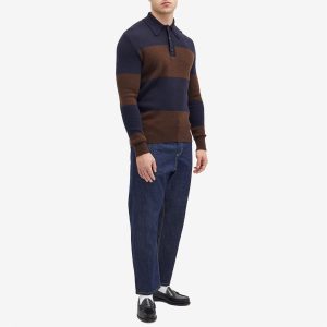 Oliver Spencer Knitted Polo Shirt