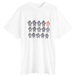 Moncler Text Logo T-Shirt