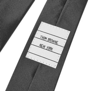 Thom Browne Grosgrain Stripe Tie