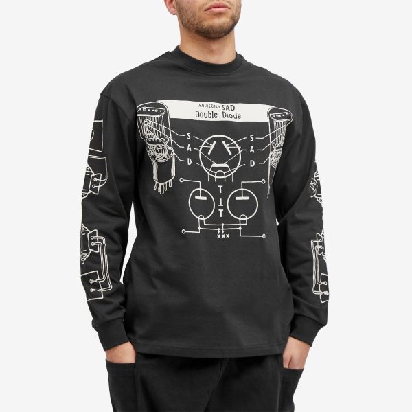 The Trilogy Tapes Sad Long Sleeve T-Shirt