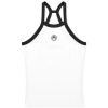 Marine Serre Organic Cotton Rib 2X2 Tank Top