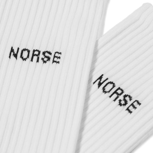 Norse Projects Bjarki Logo Sock