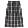 Gramicci Wool Paneled Midi Skirt