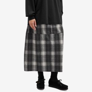 Gramicci Wool Paneled Midi Skirt