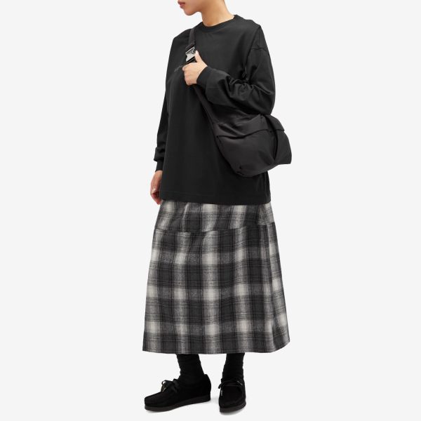 Gramicci Wool Paneled Midi Skirt