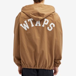 WTAPS 12 Logo Applique Hooded Zip Jacket