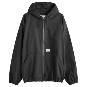 WTAPS 12 Logo Applique Hooded Zip Jacket