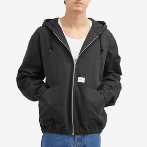 WTAPS 12 Logo Applique Hooded Zip Jacket