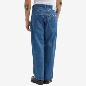 WTAPS 13 Embroidered Straight Leg Denim Jeans