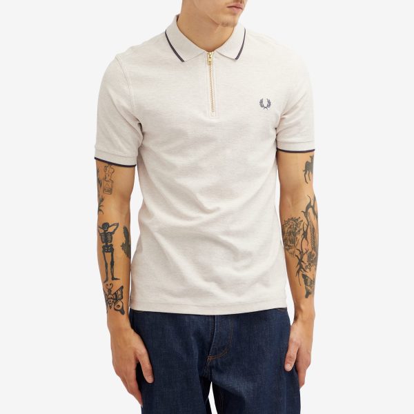 Fred Perry Pique Zip Polo