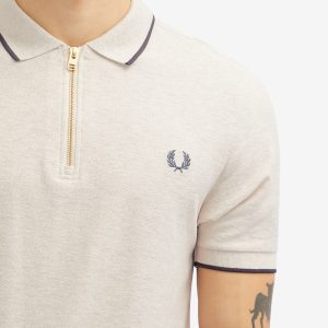 Fred Perry Pique Zip Polo