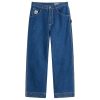 BODE Embroidered Denim Knolly Brook Trousers