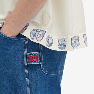 BODE Embroidered Denim Knolly Brook Trousers