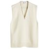 Courrèges Zipped Wool Vest