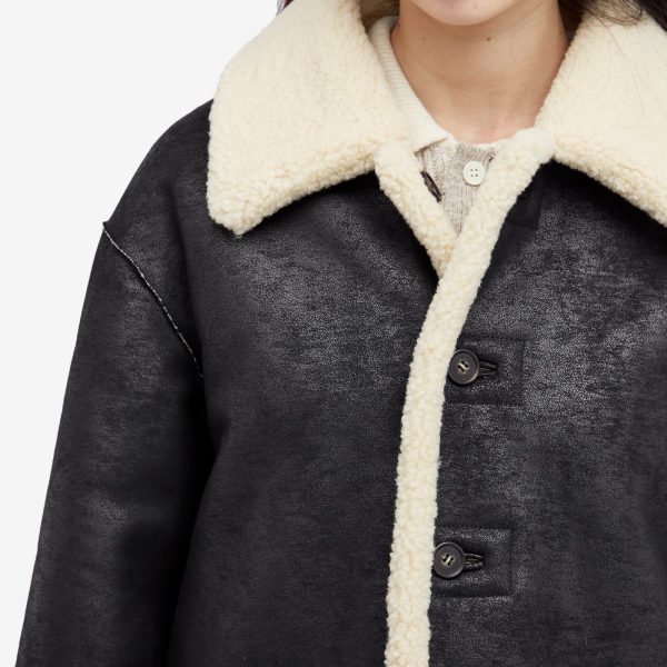 DUNST Unisex Reversible Shearling Jacket