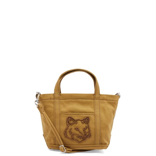 Maison Kitsune Fox Head Mini Tote Bag