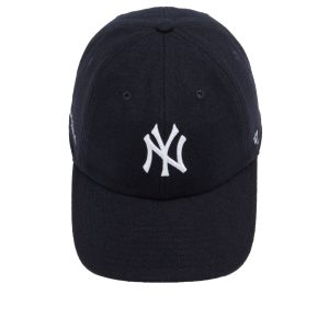 Sporty & Rich Yankees Serif Wool Hat