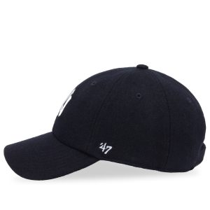 Sporty & Rich Yankees Serif Wool Hat