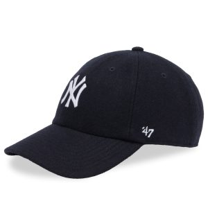 Sporty & Rich Yankees Serif Wool Hat