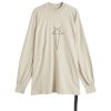 Rick Owens DRKSHDW Pentagram Jumbo Long Sleeve T-Shirt