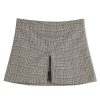 Courrèges Mini Skirt In Check