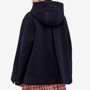 Ganni Boiled Wool Midi Jacket