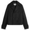 Alexander McQueen Wool Felt Double Breasted Jacket