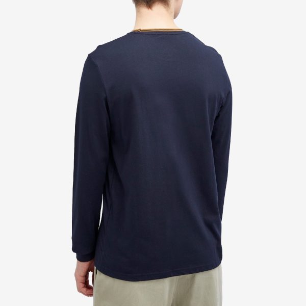 Fred Perry Long Sleeve Twin Tipped T-Shirt