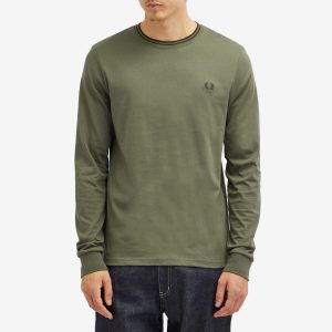 Fred Perry Long Sleeve Twin Tipped T-Shirt