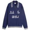 BODE Club Long Sleeve Zip Polo