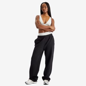 SKIMS Cotton Fleece Straight Leg Pant