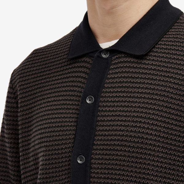 Rag & Bone Knit Button Down Shirt