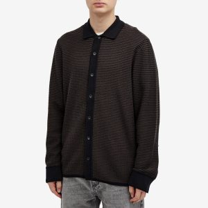 Rag & Bone Knit Button Down Shirt