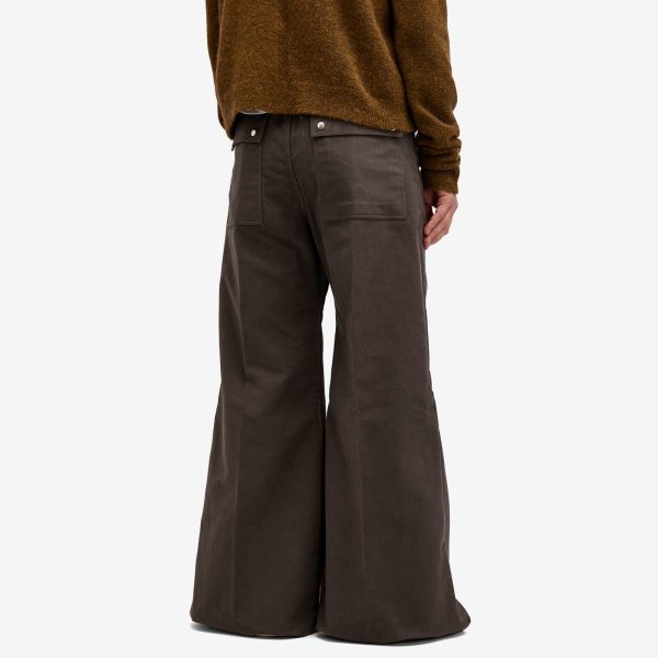 Rick Owens Brushed Heavy Twill Wide Bela Trousers