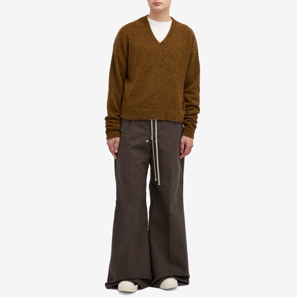 Rick Owens Brushed Heavy Twill Wide Bela Trousers